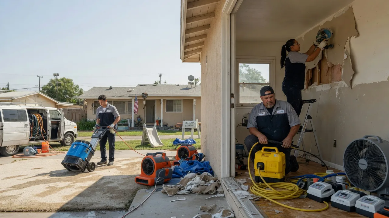 Water Damage Restoration in Maxwell, CA near me